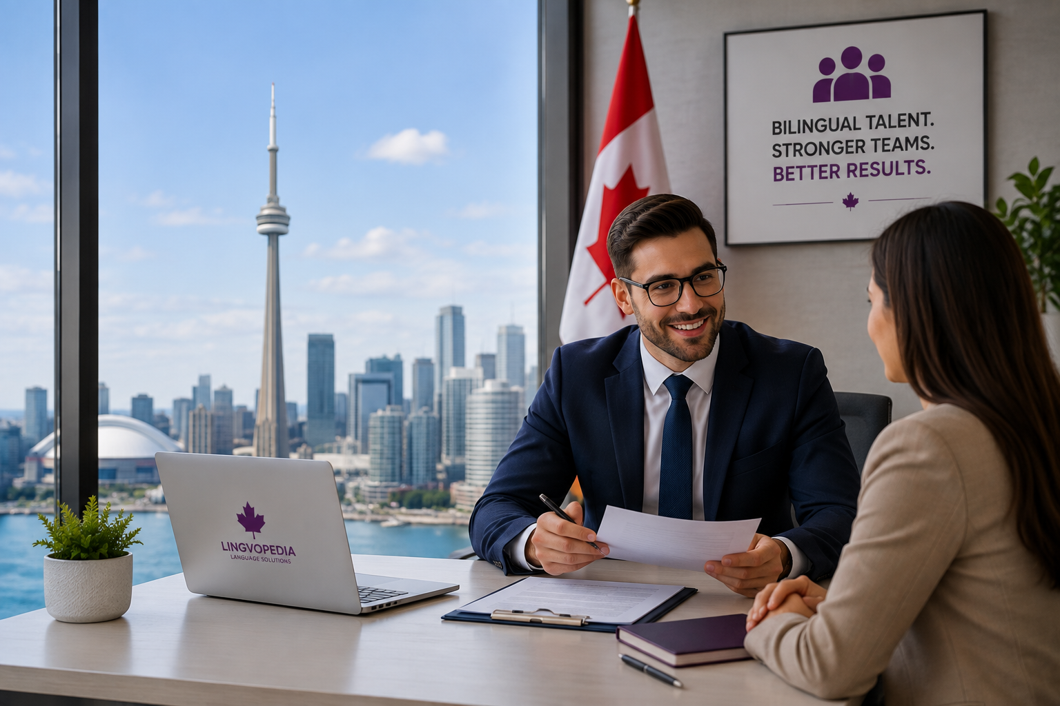 Bilingual and multilingual recruitment professionals in Canada